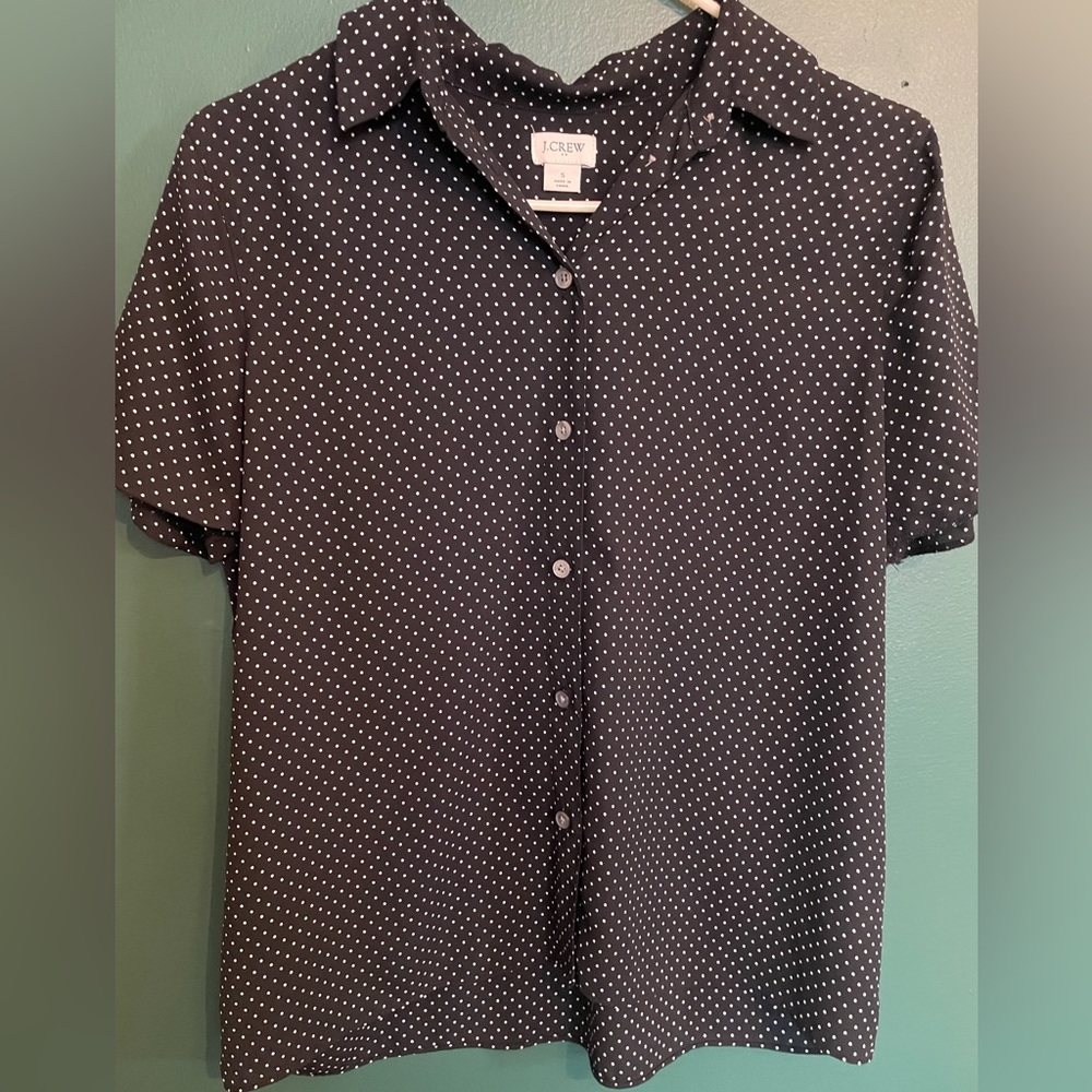 J Crew women’s button up blouse